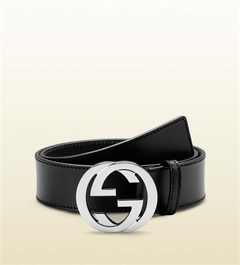 gucci belt interlocking g buckle mens|gucci interlocked embossed belt.